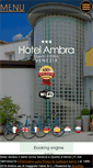 Mobile Screenshot of hotelambra.com